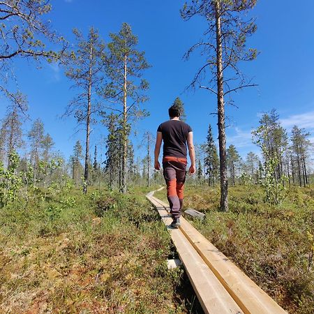 Langforsen Glamping & Lapland Experience Hotel Lapptrask Eksteriør billede