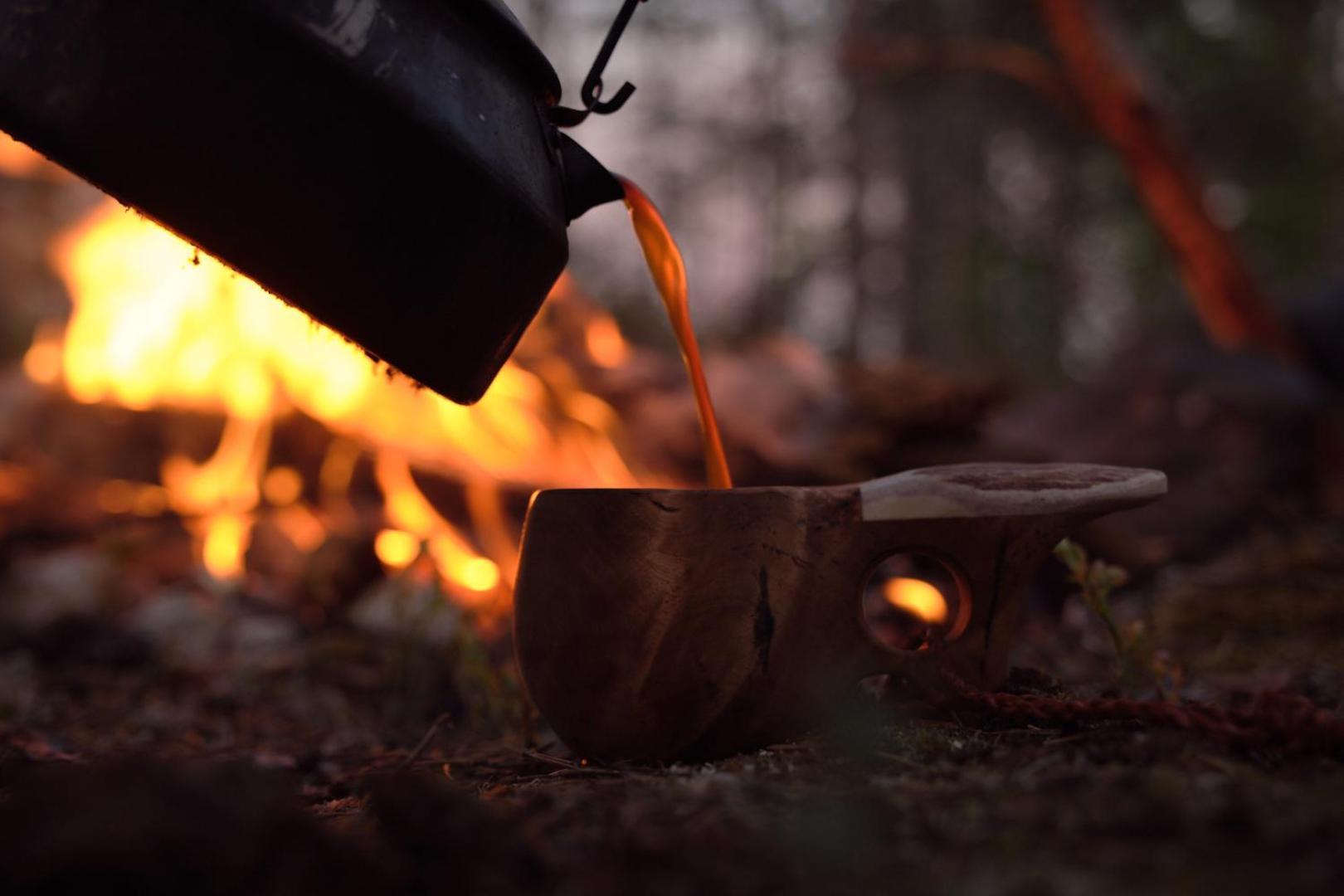 Langforsen Glamping & Lapland Experience Hotel Lapptrask Eksteriør billede
