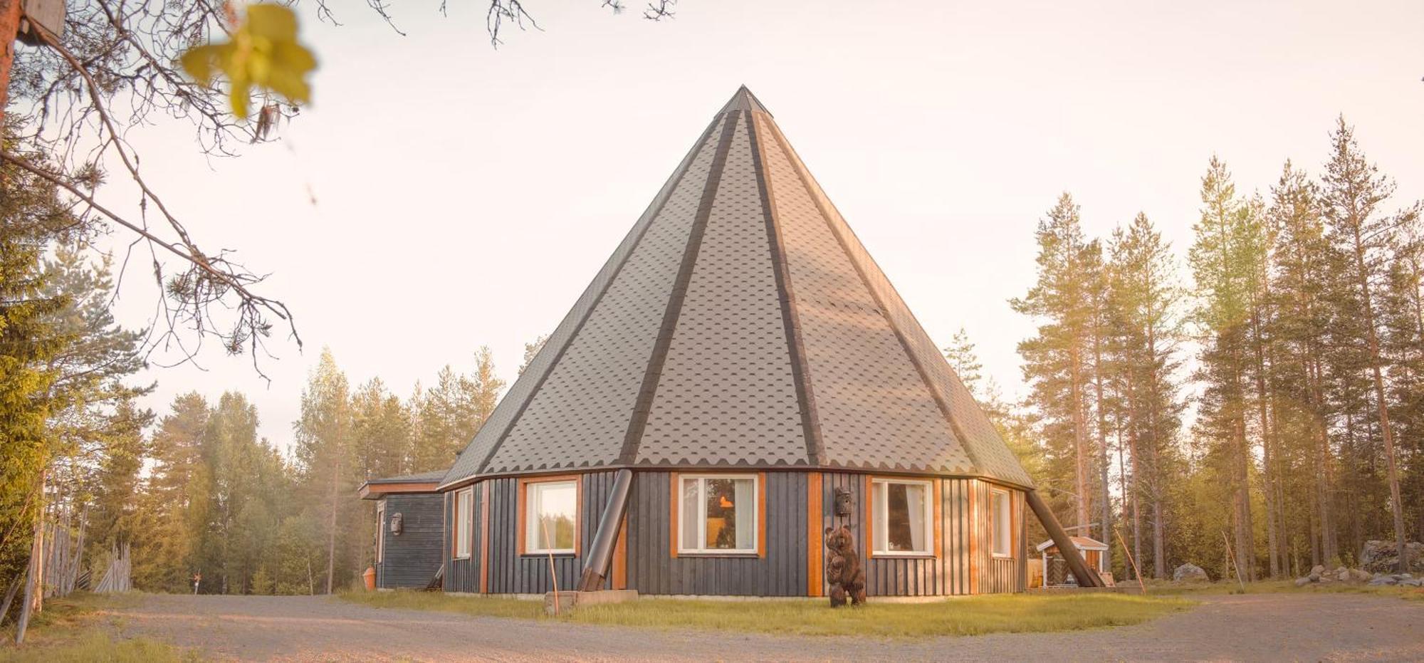 Langforsen Glamping & Lapland Experience Hotel Lapptrask Eksteriør billede
