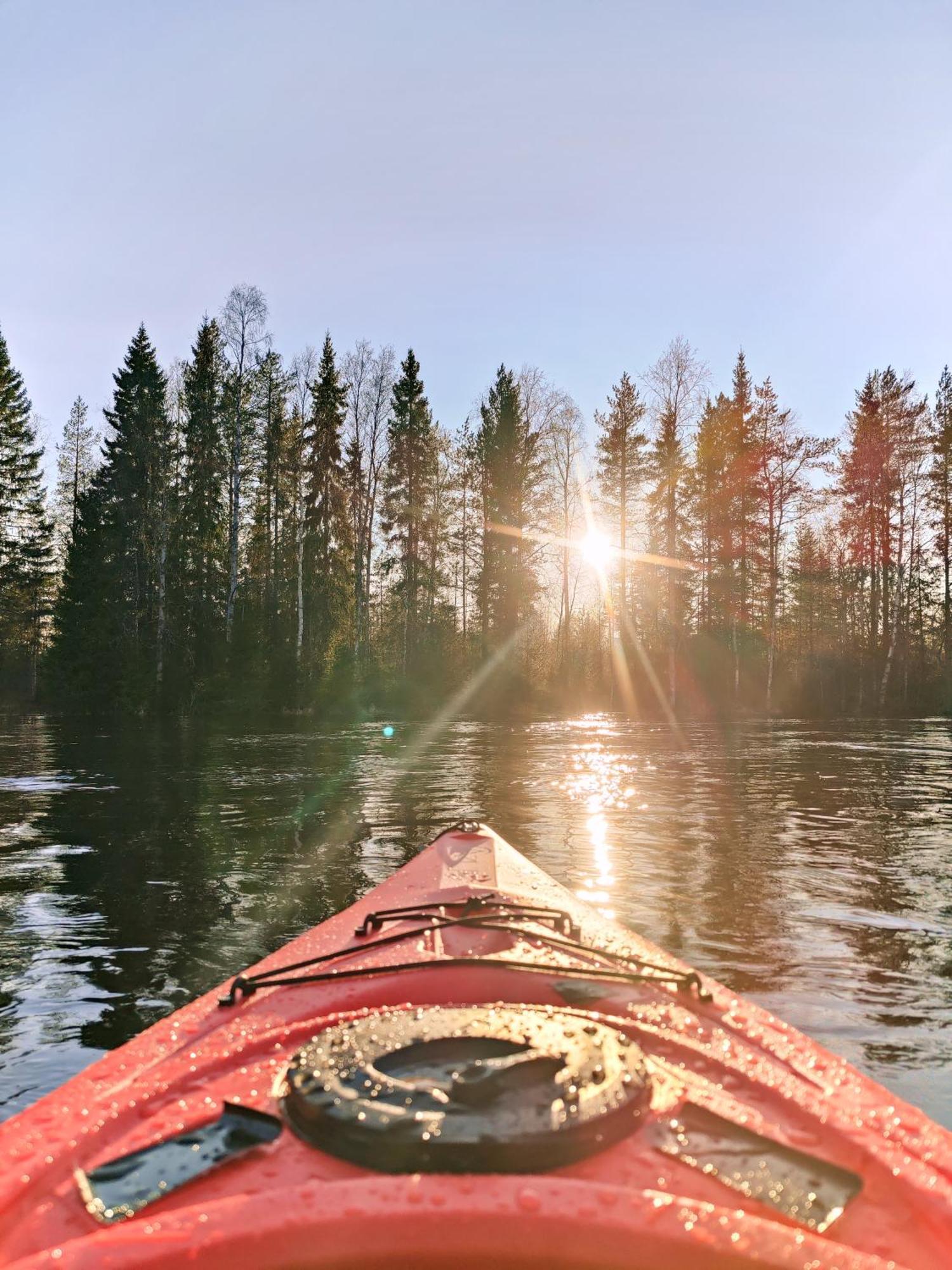 Langforsen Glamping & Lapland Experience Hotel Lapptrask Eksteriør billede