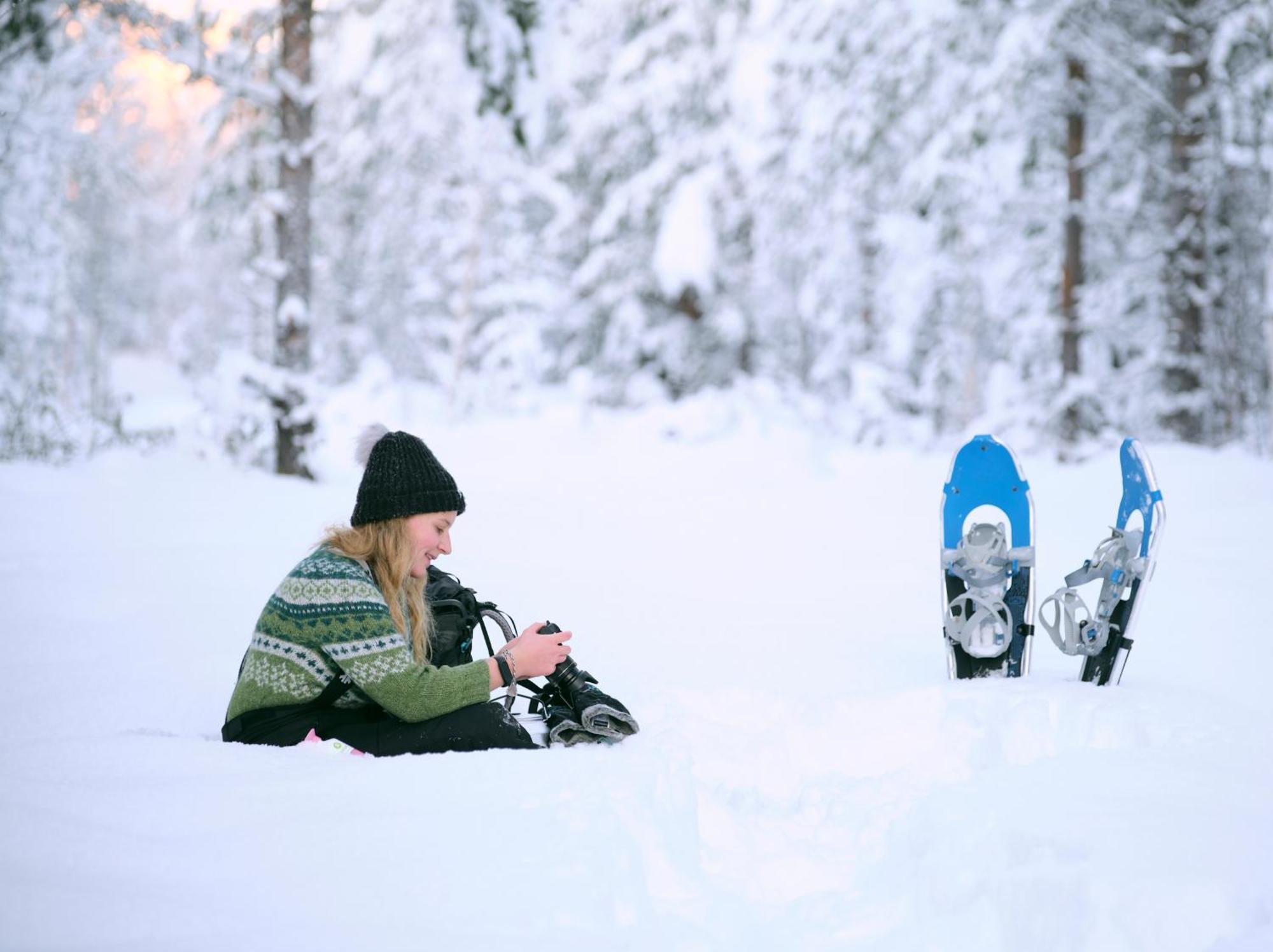 Langforsen Glamping & Lapland Experience Hotel Lapptrask Eksteriør billede