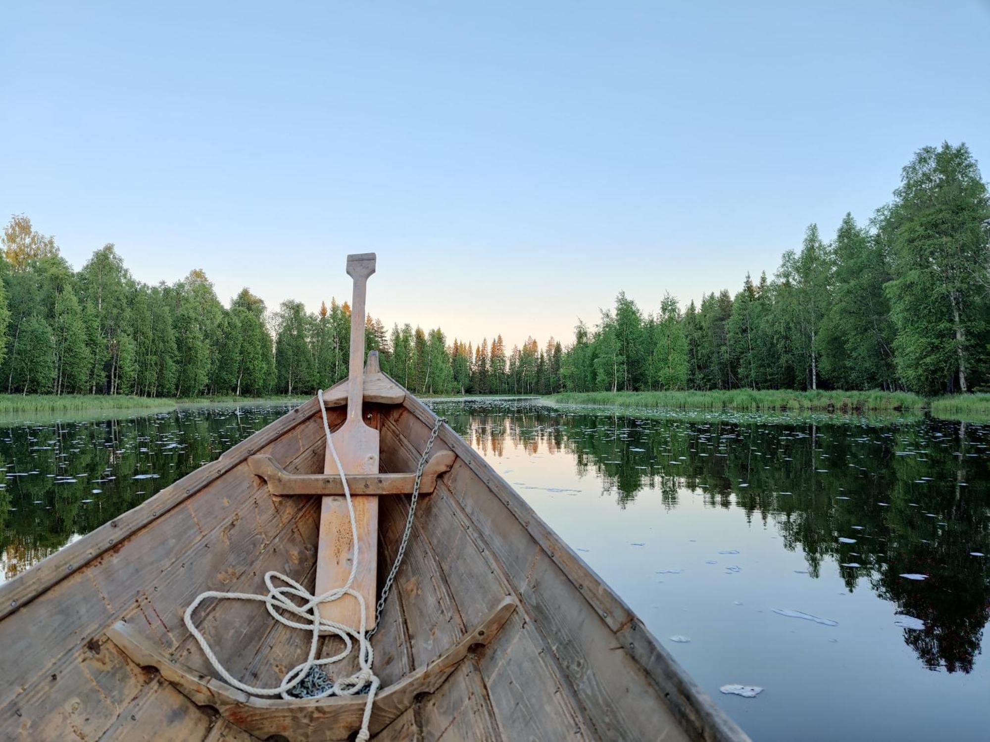 Langforsen Glamping & Lapland Experience Hotel Lapptrask Eksteriør billede